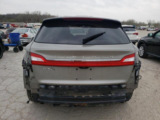 2LMPJ6LR0GBL37494 - 2016 LINCOLN MKX RESERVE Gris photo 6