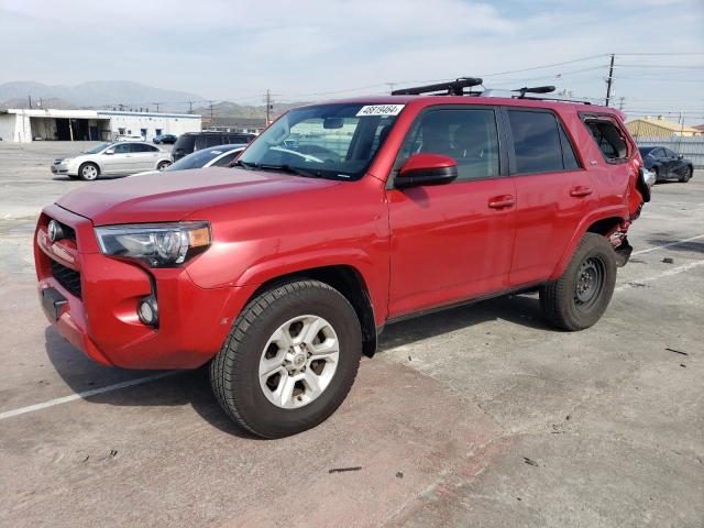 JTEZU5JR4G5138252 - 2016 TOYOTA 4RUNNER SR5 RED photo 1