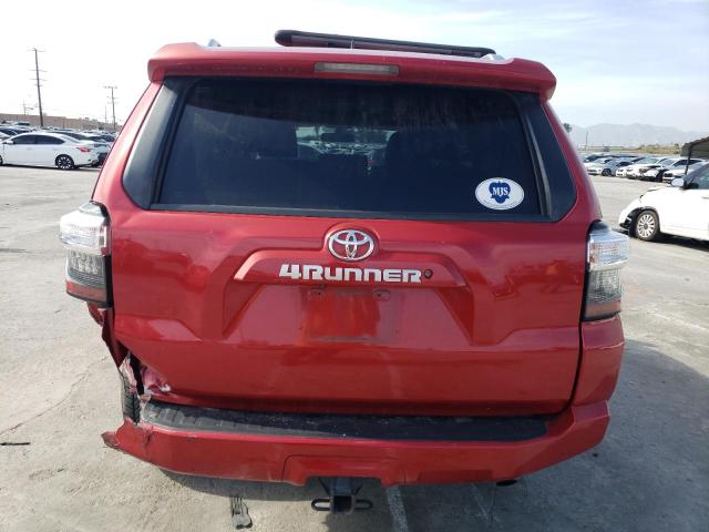 JTEZU5JR4G5138252 - 2016 TOYOTA 4RUNNER SR5 RED photo 6