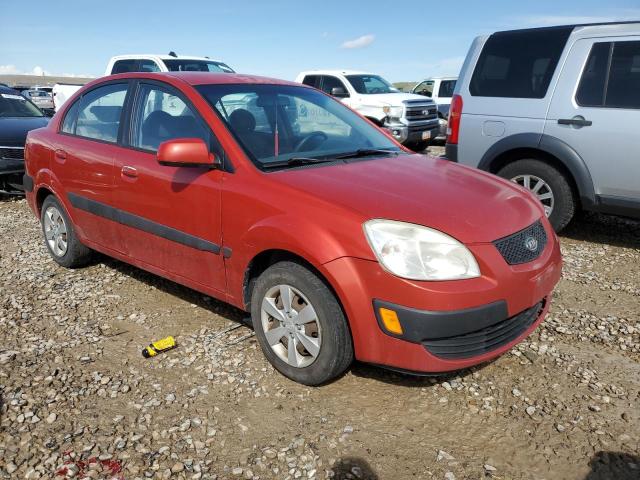 KNADE223896458219 - 2009 KIA RIO BASE RED photo 4