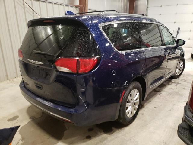 2C4RC1BG2HR576432 - 2017 CHRYSLER PACIFICA TOURING L ლურჯი ფოტო 3