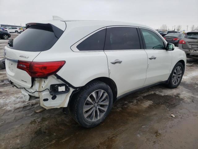 5FRYD4H6XGB504945 - 2016 ACURA MDX TECHNOLOGY WHITE photo 3