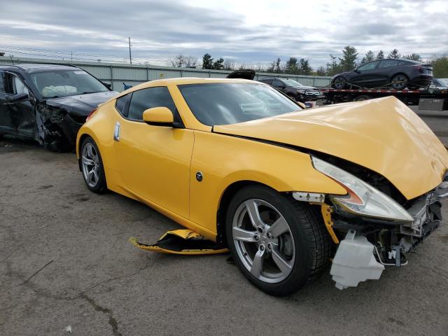 JN1AZ44E29M405695 - 2009 NISSAN 370Z YELLOW photo 4