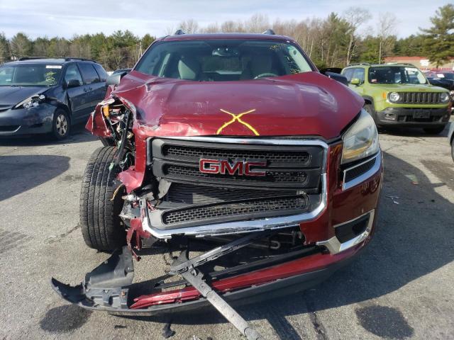 1GKKRPKD2GJ139305 - 2016 GMC ACADIA SLE RED photo 5