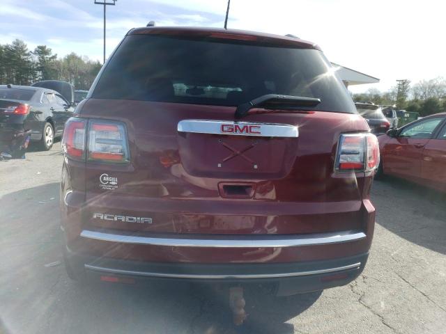 1GKKRPKD2GJ139305 - 2016 GMC ACADIA SLE RED photo 6