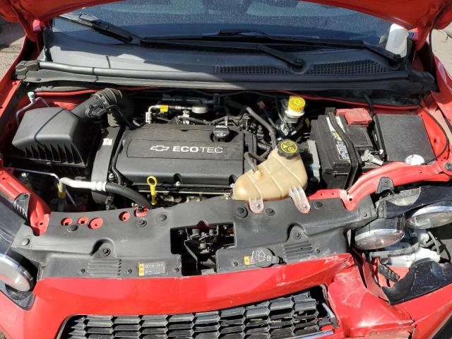 1G1JA5SH2F4200261 - 2015 CHEVROLET SONIC LS RED photo 11