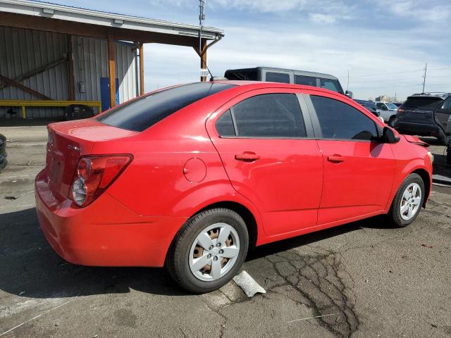 1G1JA5SH2F4200261 - 2015 CHEVROLET SONIC LS RED photo 3