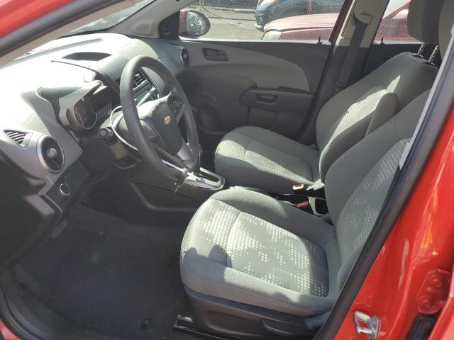 1G1JA5SH2F4200261 - 2015 CHEVROLET SONIC LS RED photo 7