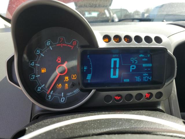 1G1JA5SH2F4200261 - 2015 CHEVROLET SONIC LS RED photo 9