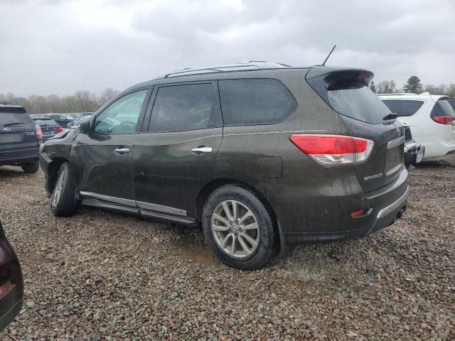 5N1AR2MNXFC611152 - 2015 NISSAN PATHFINDER S 绿色 照片 2