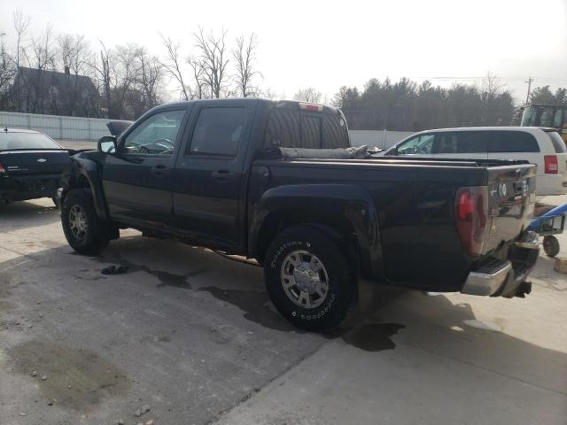 1GCDT43E088185767 - 2008 CHEVROLET COLORADO LT BLACK photo 2