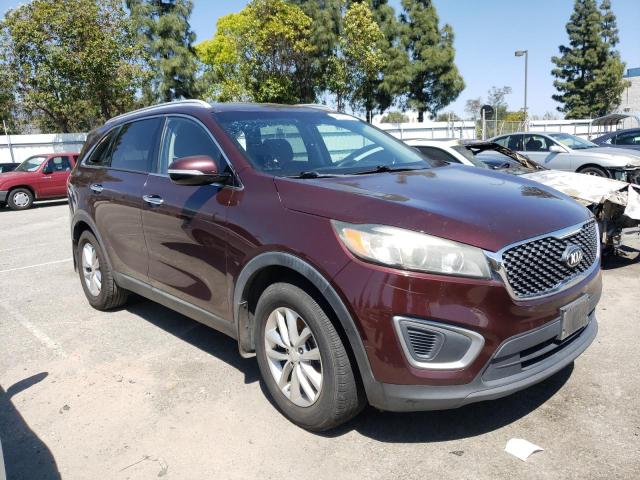 5XYPG4A55HG292228 - 2017 KIA SORENTO LX BURGUNDY photo 4