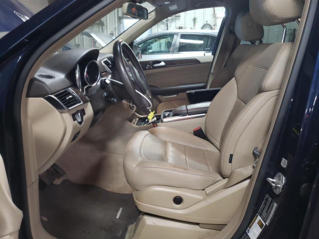 4JGDA5HB3FA613259 - 2015 MERCEDES-BENZ ML 350 4MATIC BLUE photo 7