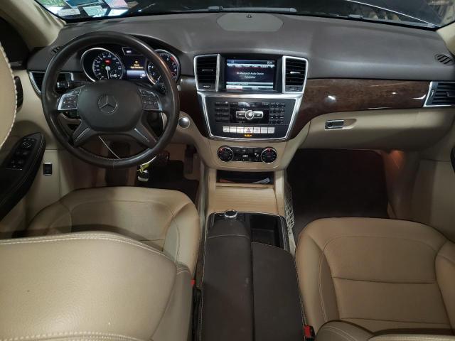 4JGDA5HB3FA613259 - 2015 MERCEDES-BENZ ML 350 4MATIC BLUE photo 8