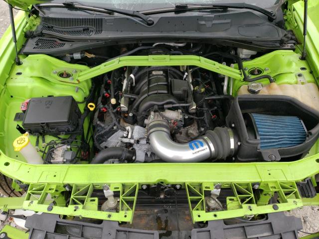 2C3CDZAT4FH783024 - 2015 DODGE CHALLENGER SXT GREEN photo 11