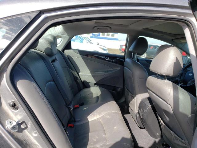 5NPEC4ABXEH831651 - 2014 HYUNDAI SONATA SE GRAY photo 10