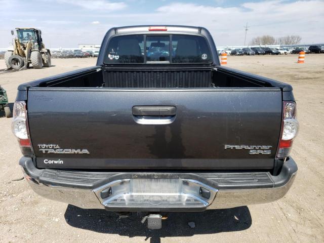 5TFTX4GNXCX010452 - 2012 TOYOTA TACOMA PRERUNNER ACCESS CAB GRAY photo 6