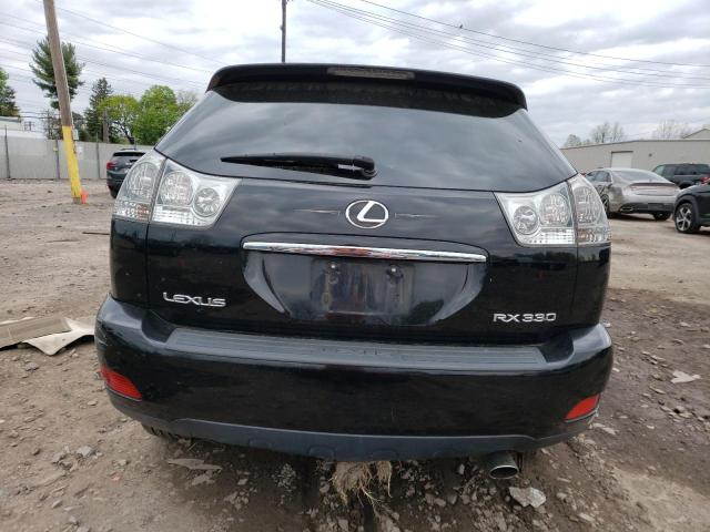 2T2GA31U64C001563 - 2004 LEXUS RX 330 BLACK photo 6