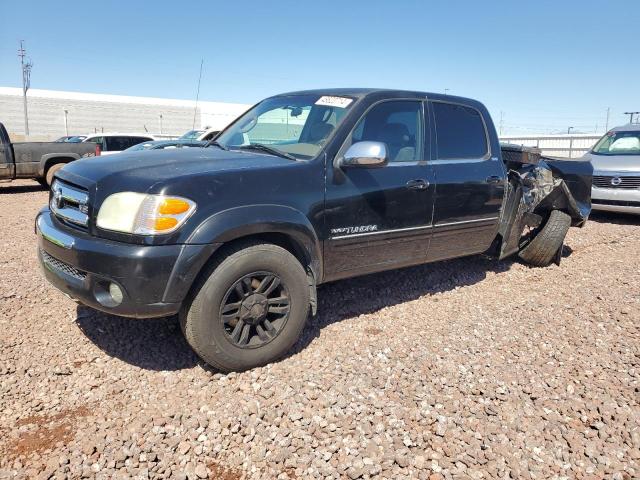 5TBET34164S440558 - 2004 TOYOTA TUNDRA DOUBLE CAB SR5 BLACK photo 1