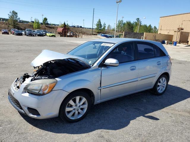 KNADH5A35B6757733 - 2011 KIA RIO BASE SILVER photo 1