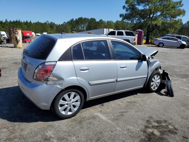 KNADH5A35B6757733 - 2011 KIA RIO BASE SILVER photo 3