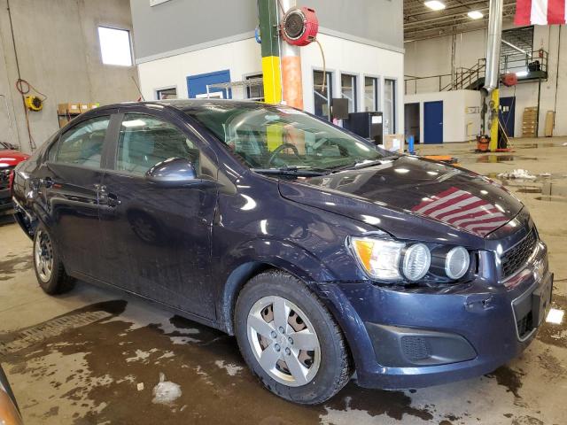 1G1JB5SH4G4112276 - 2016 CHEVROLET SONIC LS 蓝色 照片 4