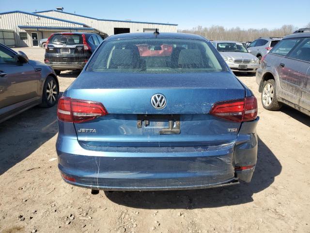 3VW267AJ6GM321424 - 2016 VOLKSWAGEN JETTA S BLUE photo 6