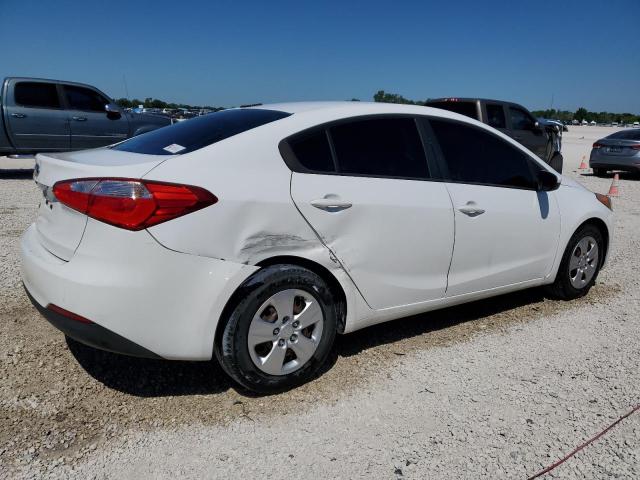 KNAFK4A64G5459590 - 2016 KIA FORTE LX WHITE photo 3