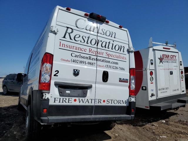 3C6LRVDG9ME558957 - 2021 RAM PROMASTER 2500 HIGH Ақ фото 2