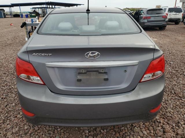 KMHCT4AE1GU017684 - 2016 HYUNDAI ACCENT SE SILVER photo 6