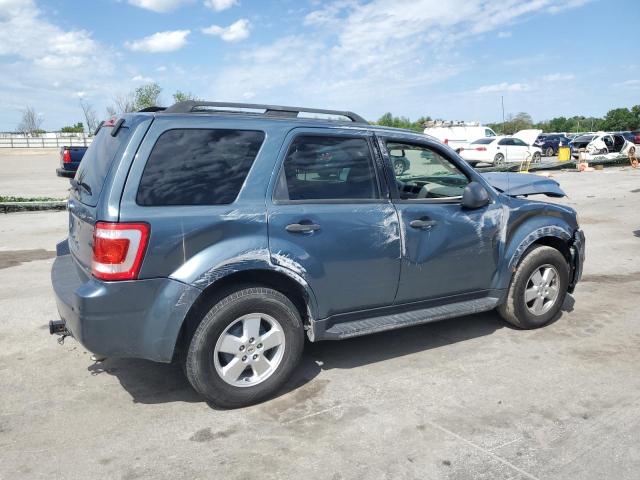 1FMCU0DG0BKB63677 - 2011 FORD ESCAPE XLT BLUE photo 3