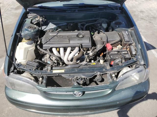 1NXBR12E9YZ363734 - 2000 TOYOTA COROLLA VE GREEN photo 11