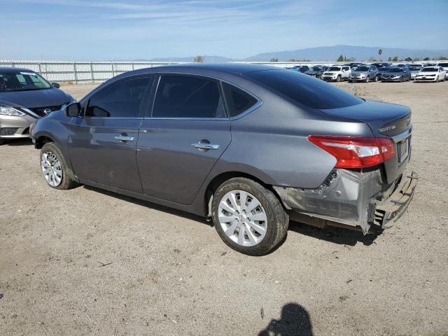 3N1AB7AP6KY238966 - 2019 NISSAN SENTRA S GRAY photo 2