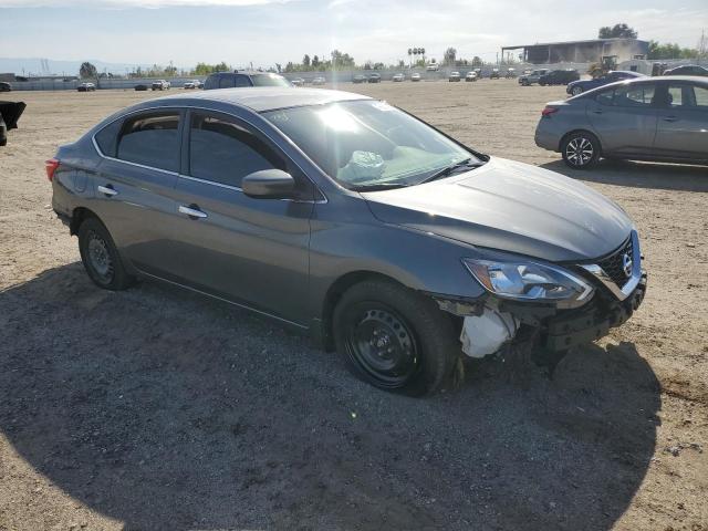 3N1AB7AP6KY238966 - 2019 NISSAN SENTRA S GRAY photo 4