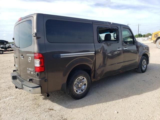 5BZAF0AA0EN161890 - 2014 NISSAN NV 3500 S BROWN photo 3