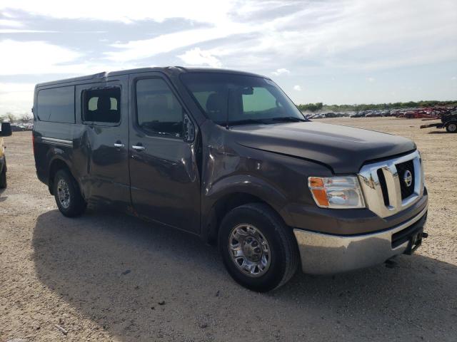 5BZAF0AA0EN161890 - 2014 NISSAN NV 3500 S BROWN photo 4