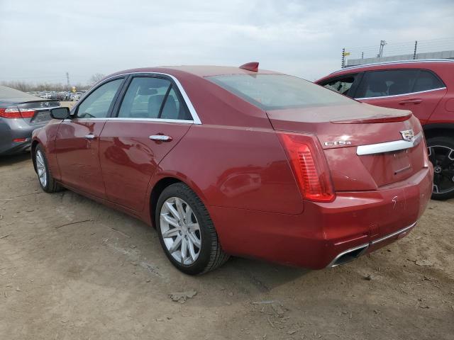 1G6AW5SX8G0116652 - 2016 CADILLAC CTS RED photo 2