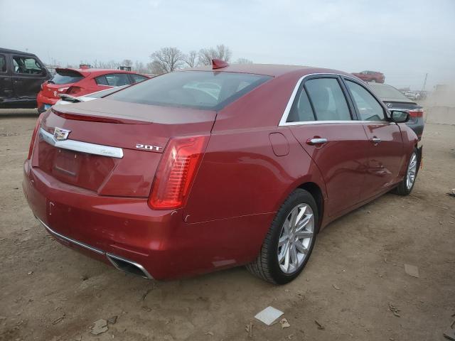 1G6AW5SX8G0116652 - 2016 CADILLAC CTS RED photo 3
