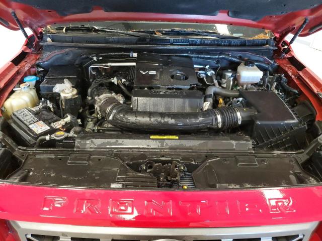 1N6ED1EJ2NN607834 - 2022 NISSAN FRONTIER S RED photo 11