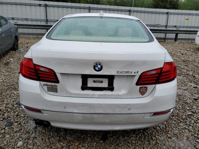 WBAXA5C57ED690150 - 2014 BMW 535 D WHITE photo 6