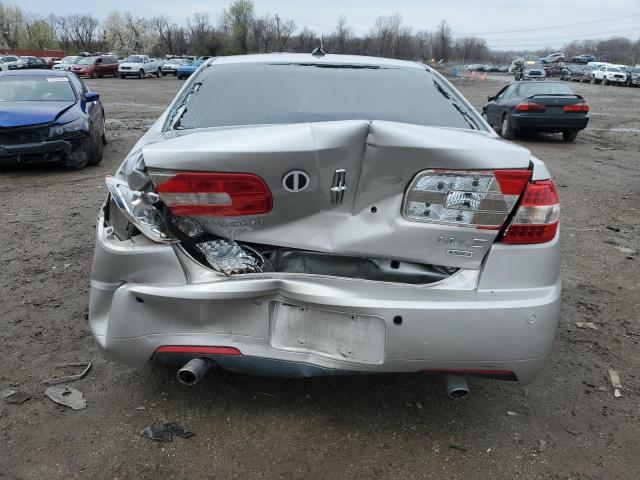 3LNHM28T38R634458 - 2008 LINCOLN MKZ SILVER photo 6