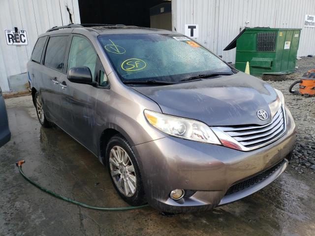 5TDYK3DC6BS081251 - 2011 TOYOTA SIENNA XLE SILVER photo 4