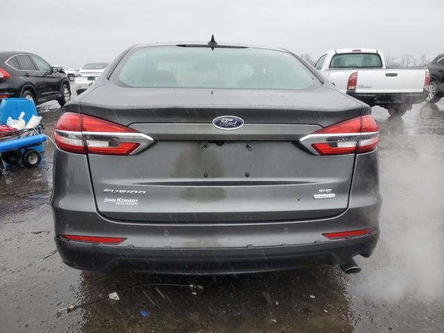 3FA6P0HD5LR259154 - 2020 FORD FUSION SE GRAY photo 6