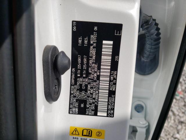 JTJYARBZ4K2155784 - 2019 LEXUS NX 300 BASE ვერცხლისფერი ფოტო 13