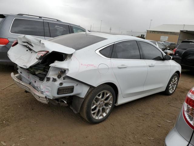 1C3CCCEG1GN114599 - 2016 CHRYSLER 200 C WHITE photo 3