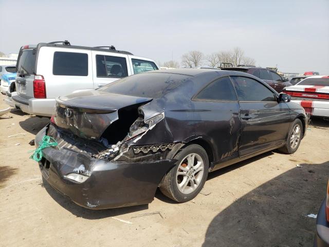 4T1CE30P07U756925 - 2007 TOYOTA CAMRY SOLA SE GRAY photo 3