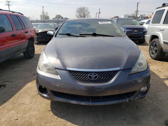 4T1CE30P07U756925 - 2007 TOYOTA CAMRY SOLA SE GRAY photo 5