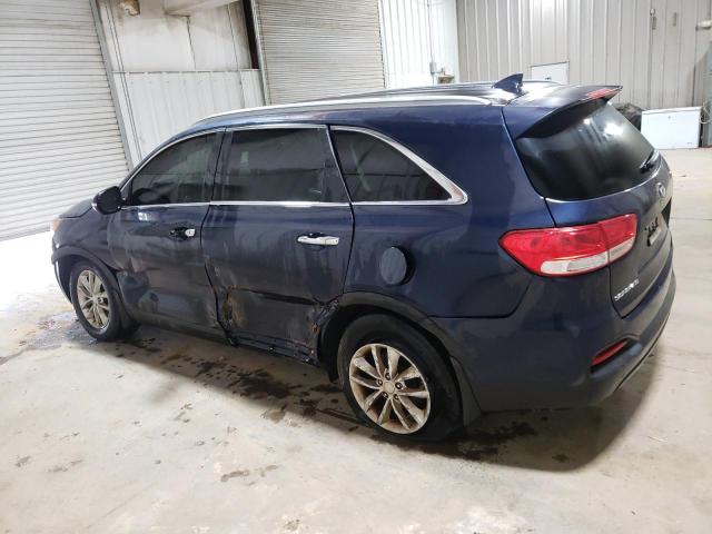 5XYPG4A36GG029145 - 2016 KIA SORENTO LX BLUE photo 2