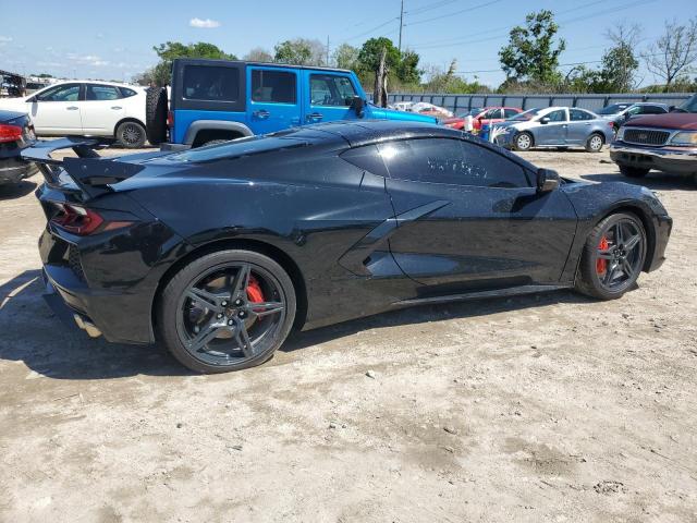 1G1YB2D44P5133050 - 2023 CHEVROLET CORVETTE STINGRAY 2LT BLACK photo 3