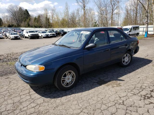 1Y1SK52821Z412447 - 2001 CHEVROLET GEO PRIZM BASE Mavi foto 1